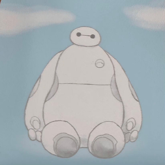 Loungefly Disney Big Hero 6 Baymax Group View Mini Backpack New - Picture 6 of 8